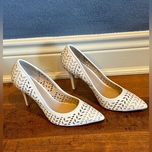 White House Black Market White Heels